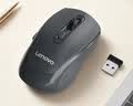 联想（Lenovo）无线鼠标 轻音商务办公鼠标 人体工学 侧键 适用笔记本台式机一体机 M130深灰 实拍图