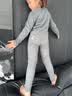 猫人【羊绒蚕丝】2026新品儿童保暖内衣女童德绒发热校服神器秋衣秋裤 实拍图