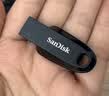 闪迪（SanDisk）64GB USB3.2 U盘 CZ550黑色 读速100MB/s 安全加密 数据恢复 学习办公电脑车载 高速大容量优盘 实拍图