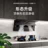老板【小黑翼D1P】顶侧双吸pro超薄抽吸油烟机27大吸力一级能效以旧换新可配燃气灶+20B2A灶具以旧换新 实拍图