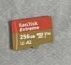 闪迪（SanDisk）256GB TF(MicroSD)内存卡4K极速金卡A2 V30 U3兼容大疆Pocket3/4P/Action 6运动相机/无人机存储卡 实拍图