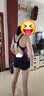 速比涛（Speedo）唐钱婷同款女士泳衣健身训练防晒修身显瘦遮肉连体泳衣 黑/紫36 实拍图