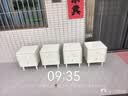 源氏木语实木床头柜现代简约白色床边柜奶油风小柜子卧室储物柜0.4m床头柜 实拍图
