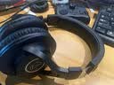 铁三角（Audio-technica）ATH-M40x 专业监听头戴式耳机 单耳监听直播音乐剪辑听书 实拍图