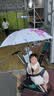 licheers婴儿车遮阳伞宝宝专用推车防晒伞儿童车遛娃神器通用口袋折叠雨伞 实拍图