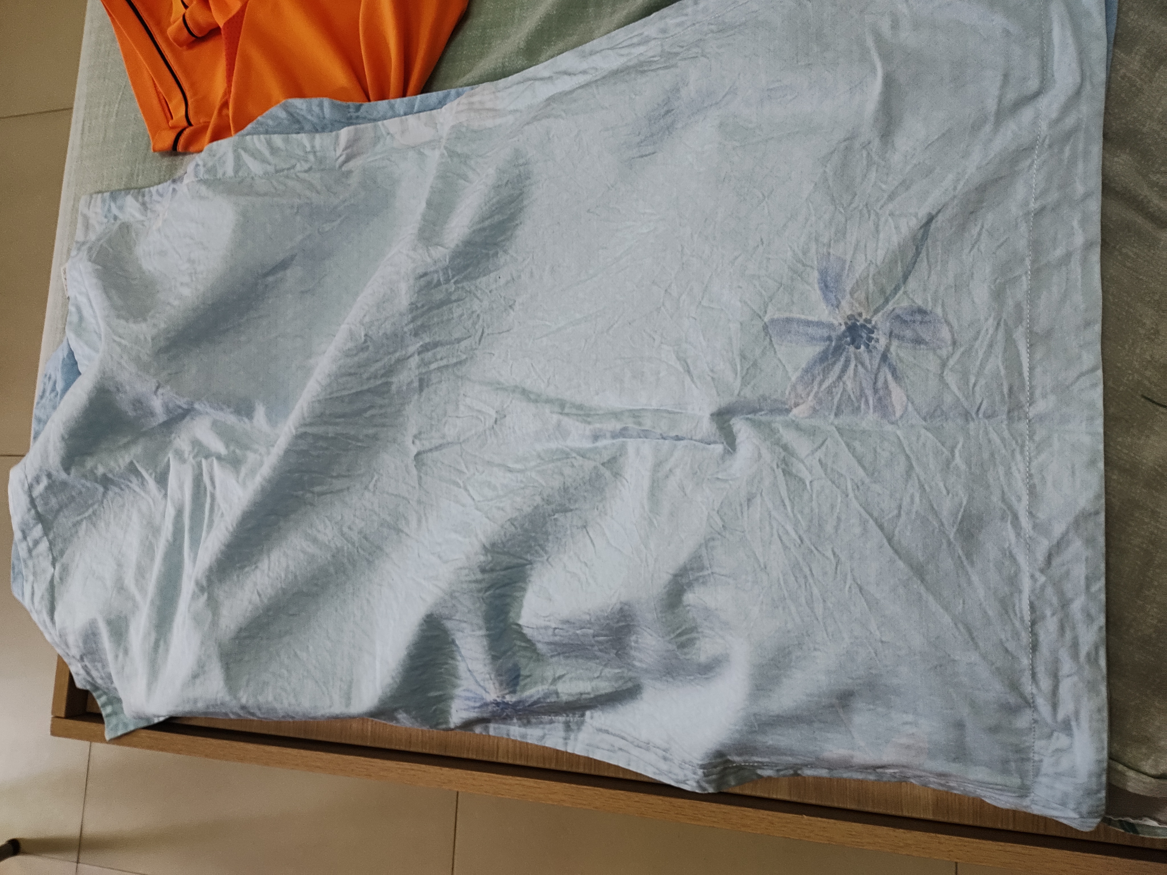 博洋家纺纯棉枕套印花枕芯套枕头套对枕套蓉馥馨香一对装48*74cm 实拍图