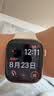 Apple/苹果 Watch S11 智能手表GPS+蜂窝款42毫米玫瑰金色铝金属表壳淡桃粉色运动型表带S/M MF984CH/B 实拍图