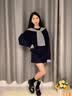 CAMILA KSENIA小皮鞋女士2026新款秋季厚底单鞋子时尚品牌鞋子漆皮乐福鞋一脚蹬 黑色 38 实拍图