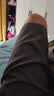 真维斯男士中裤夏季冰丝凉感运动跑步休闲短裤男生轻薄速干纯色五分裤 实拍图