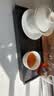 京红运真裸价·三才盖碗茶具羊脂玉白瓷悬停盖杯茶碗泡茶杯 实拍图