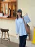 真维斯（Jeanswest）纯棉长袖女春秋季2026新款宽松落肩内搭打底衫小个子爆款t恤上衣 实拍图