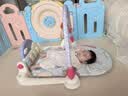 babycare婴儿健身架器脚踏钢琴0-1岁新生儿见面礼物宝宝玩具蓝牙款黎空紫 实拍图