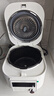 东芝（TOSHIBA）【旗舰新品】小白露风冷电压力锅 5L 4-8人高压锅家用IH锁鲜0排气 纯钛0涂层+陶瓷双胆PC-50MXVC 实拍图