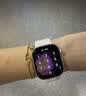 Apple/苹果 Watch S11 智能手表GPS款46毫米玫瑰金色铝金属表壳淡桃粉色运动型表带S/M MEVT4CH/B 实拍图