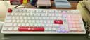 迈从（MCHOSE） G98 V3客制化机械键盘gasket结构三模无线2.4G/有线/蓝牙98键配列电竞游戏办公带数字区计算器 G98 V3 月影白 花瓣轴【三模+旋钮】 实拍图