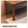 意米之恋全实木电脑桌办公桌简约学习桌写字桌 胡桃色 1.2m SZ-07 实拍图