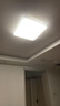 顾家led吸顶灯护眼普瑞光源轻奢仿水晶客厅卧室50cm方-三色【包安装】 实拍图