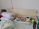 全友家居 现代简约双人大床家用主卧室床家具1.5米x2米高脚床板式床 实拍图
