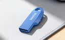 闪迪（SanDisk）64GB USB3.2 U盘 CZ550紫色 安全加密 数据恢复 学习电脑办公投标 小巧便携 车载 大容量优盘 实拍图