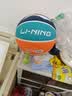 李宁（LI-NING）篮球儿童5号比赛室内外耐磨水泥地幼儿小学生青少年户外橡胶五号 实拍图