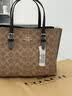 蔻驰（COACH）【品牌直供】女士MOLLIE25中号斜挎托特包卡其棕CV965礼物次日达 实拍图