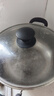 美厨（MAXCOOK）玻璃盖汤锅盖 304不锈钢包边煎锅盖蒸锅盖24cm MCPJ9616 实拍图