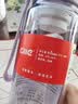 希乐塑料杯 tritan材质茶杯男女运动水杯学生带滤网杯子艳紫550ml 实拍图