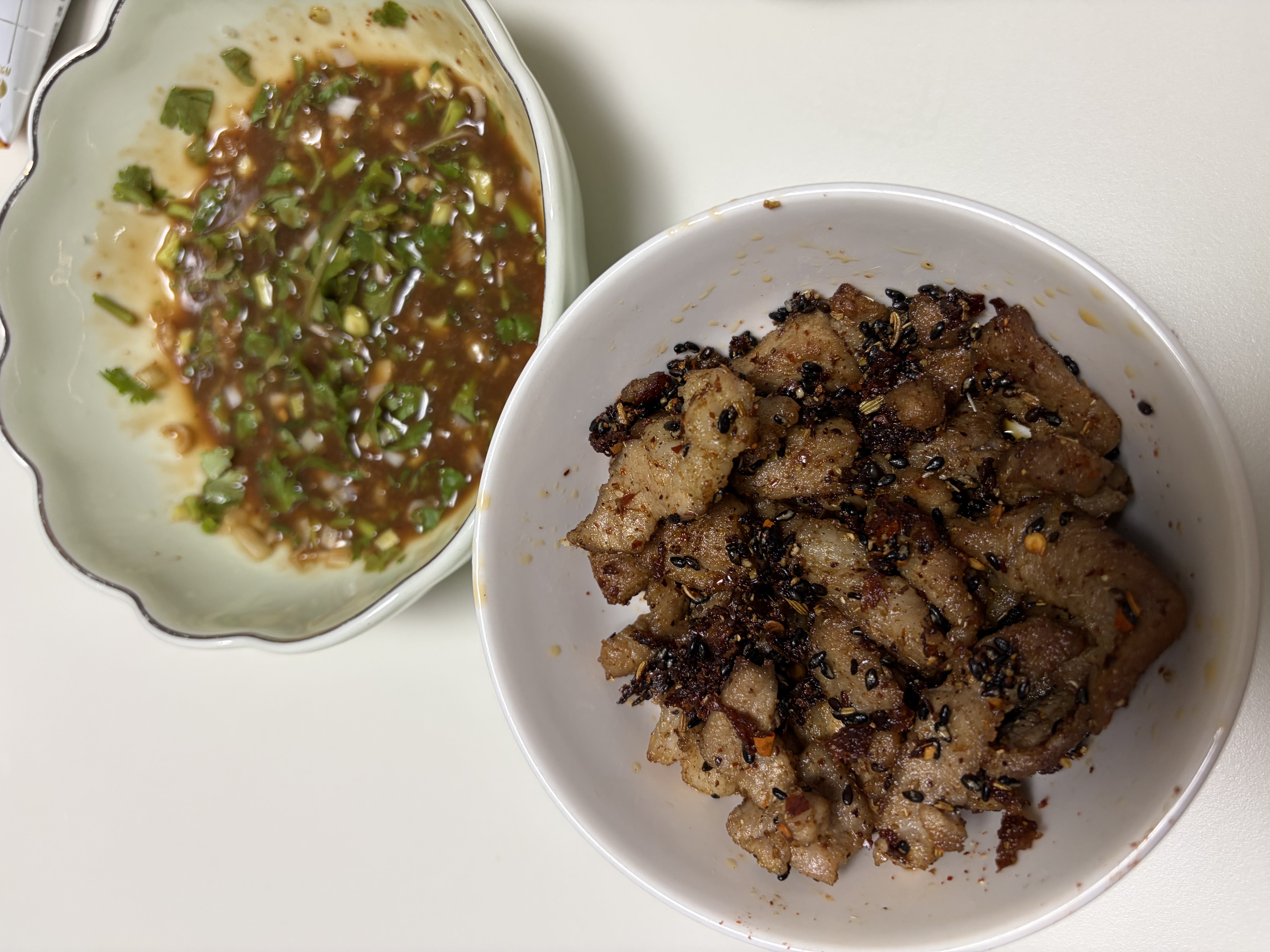 荞歌荞面碗托 山西特产小吃柳林碗团碗秃 粗粮懒人即食速食 160g*10碗 【尝鲜包】经典+秘制+台式+沙拉（各1碗） 实拍图