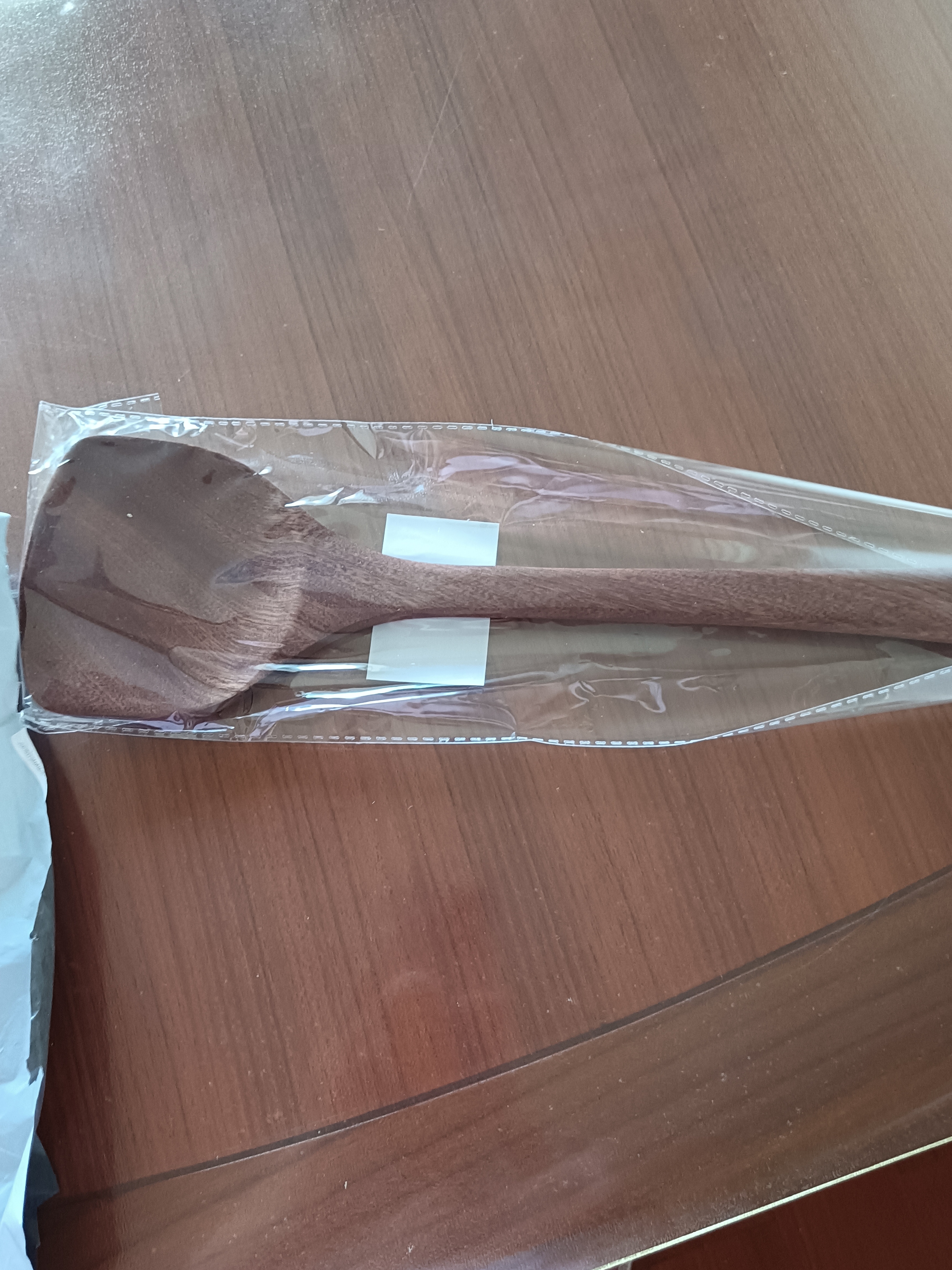 炊大皇 乌檀木锅铲 家用无漆无蜡加长防烫 炒菜木铲子 不粘锅专用炒菜铲 实拍图