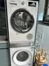 西门子（SIEMENS）【108升级款】小晶钻优享 10KG大容量全自动滚筒洗衣机 隐奢面板 智能除渍 羽绒服洗WG52H1U00W 实拍图