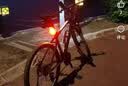 探路蜂儿童自行车灯夜骑强光前灯尾灯山地公路单车灯骑行手电筒 尾灯 实拍图