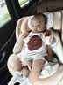 Heekin引领者儿童安全座椅汽车车载用0-12岁新生婴儿宝宝175°可坐可躺 香槟金-基础版（单手旋转+不窝脖设计+175°大躺角） 实拍图