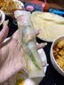 悦味纪榆林镇筋饼350g*3包 共60张 低脂烤鸭饼卷饼春饼早餐中秋送礼 实拍图