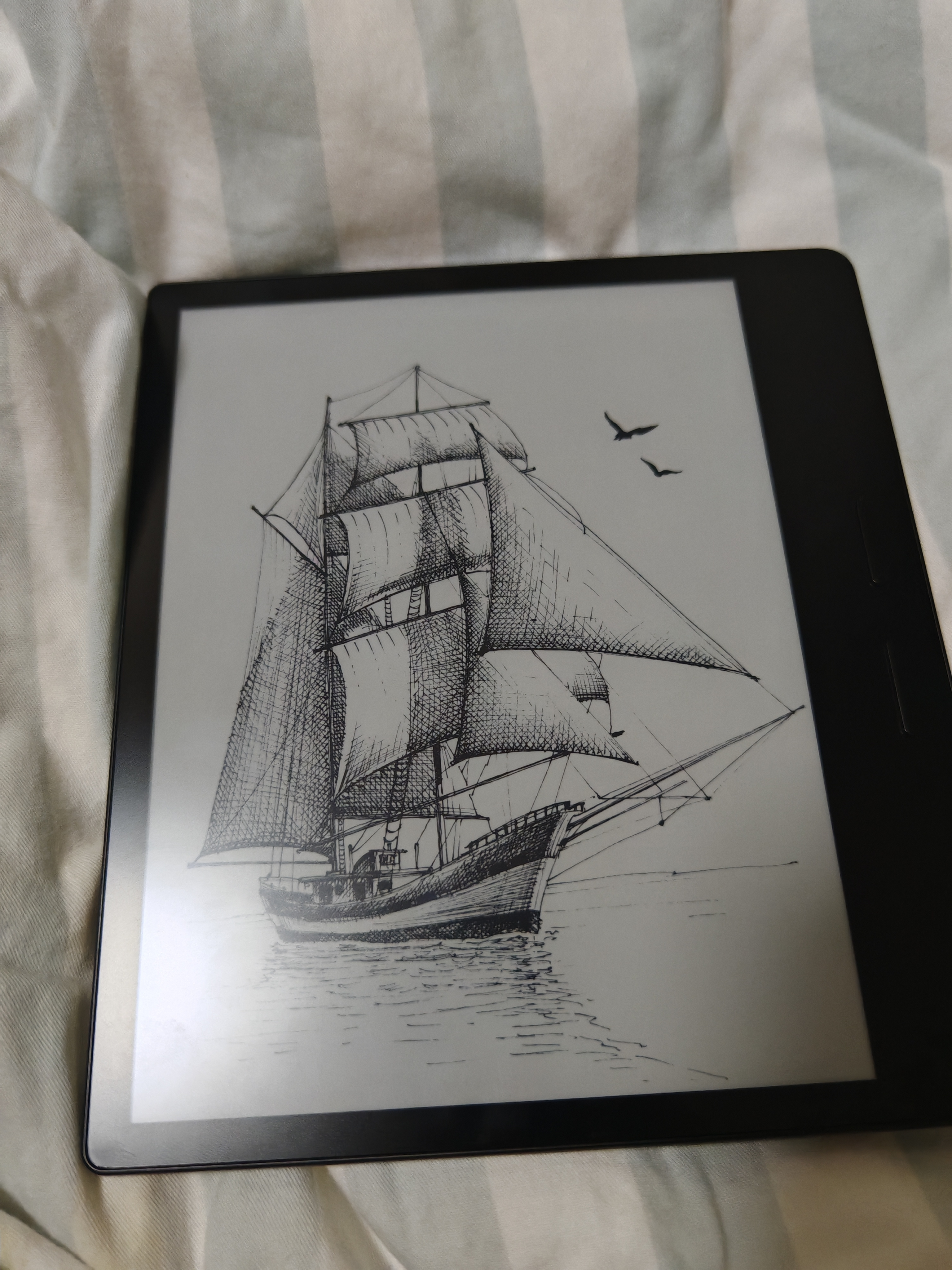 掌阅（iReader）【新品上市】Ocean5 长续航 7英寸智能阅读本 AI电子书阅读器 墨水屏电纸书电脑学习便携 星际黑 实拍图
