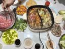 小熊（Bear）电火锅 鸳鸯锅家用火锅专用锅分体多功能锅 电煮锅涮肉锅火锅锅3分钟速沸分区控温 D60J1 6.5L 实拍图
