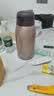 膳魔师（THERMOS） 保温壶家用大容量办公热水瓶暖壶2L男女不锈钢真空水壶 THS/THX THS-2000浅银红 2L 实拍图