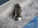纽曼（Newmine）车载充电器点烟器一拖二双USB金属车充电压显示检测快充SX001-008 实拍图