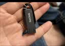 闪迪（SanDisk）128GB USB3.2 U盘 CZ550黑色 读速100MB/s 安全加密 数据恢复 学习办公电脑车载 高速大容量优盘 实拍图