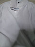 罗蒙（ROMON）短袖t恤男士商务polo衫男夏季休闲短袖男上衣服外套男 白2XL 实拍图