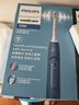 飞利浦（PHILIPS）【七夕情人节礼物】电动牙刷钻石3系HX5181蓝色+白色双支装 情侣款送男生/女友 实拍图