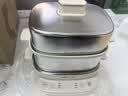 小熊（Bear）煮蛋器 蒸蛋器 自动断电不锈钢早餐神器 电蒸锅小型1-2人用 可预约定时 ZDQ-E12L6 实拍图
