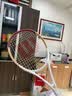 Wilson威尔胜TOUR ONE复古拍减震轻量大拍面全碳素一体网球拍WR106510U2 实拍图