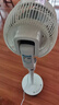 艾美特（AIRMATE）【天鹅MAX】空气循环扇直流变频家用大风力电风扇卧室轻音一级能效负离子净化语音落地扇 SRDI151 实拍图