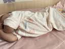 舒贝怡2件装婴儿衣服新生儿连体衣宝宝周岁哈衣春初秋薄款纯棉爬服粉73 实拍图