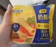 妙可蓝多芝士片300g/18片装 奶酪片 甄选优质奶源三明治营养早餐 烘焙优选 实拍图