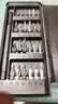 手工工具套装实验DIY多功能精密32合一24合一皮包款12合一螺丝刀起子手机电脑笔记本维修 工具盒25合一（塑料杆）颜色随机 实拍图