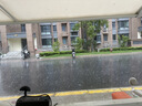 乐优佰易 反光成人雨衣套装分体式 C牛津布单帽檐 XXL 防暴雨含雨裤骑车交通 实拍图