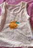 贝瑞加（Babyprints）宝宝背心2件装夏季儿童无袖T恤纯棉吊带上衣轻薄柔软打底 黄90 实拍图