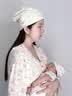 爱宝适月子帽棉柔子母帽产妇帽婴儿帽子坐月子防着凉睡眠帽 2件套 M518 实拍图
