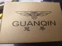冠琴（GUANQIN）男士手表瑞士品质耐磨防水夜光全自动机械表双日历手表男机械表 机械风格SY款-精钢白面 实拍图